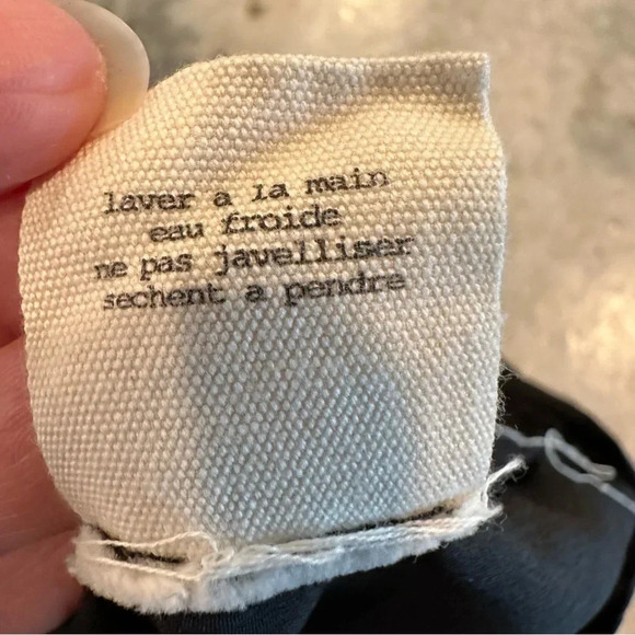 Pins and Needles Black Sleeveless Ruffle Neckline Mini Dress Size Large - Picture 8 of 9